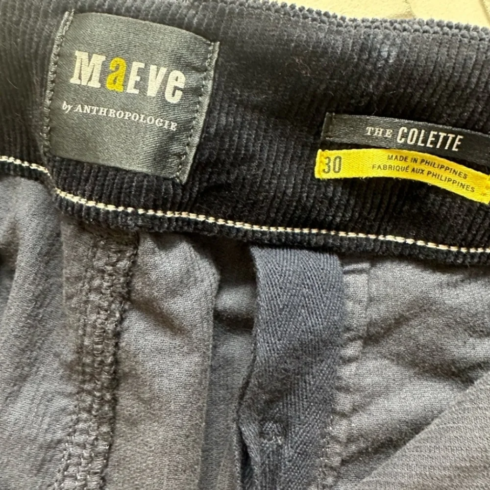 Maeve by Anthropologie Wide Leg Collette Corduroy Pants | Size 30 - Picture 4 of 4